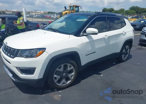 2019 Jeep Compass Limited Fwd from USA, damaged, VIN 3C4NJCCBXKT725774